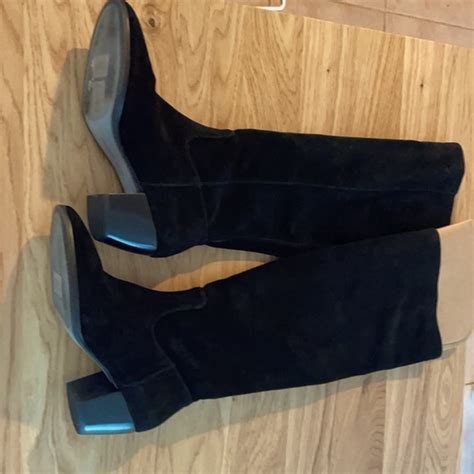 Michael kors black suede avery boot + FREE SHIPPING